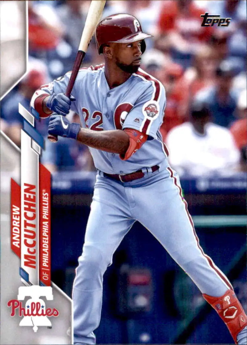 2020 Topps #467 Andrew McCutchen NM-MT Philadelphia Phillies Baseball Card - Baseball Card Single