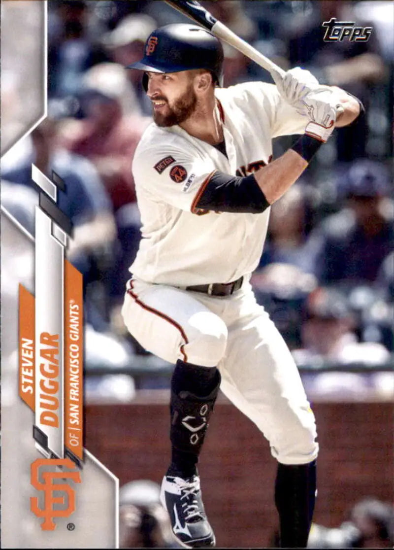 2020 Topps #472 Steven Duggar NM-MT San Francisco Giants Baseball Card - Baseball Card Single