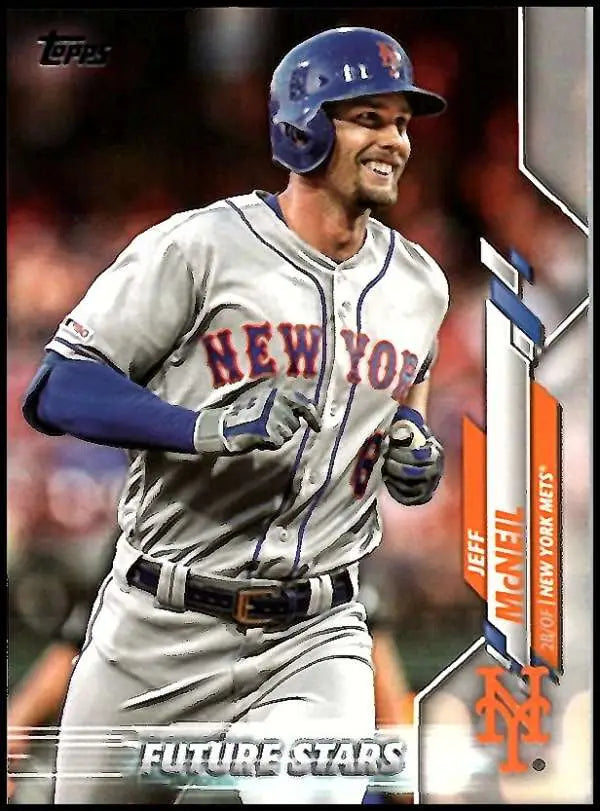 2020 Topps #48 Jeff McNeil NM-MT New York Mets Baseball Card - Baseball Card Single