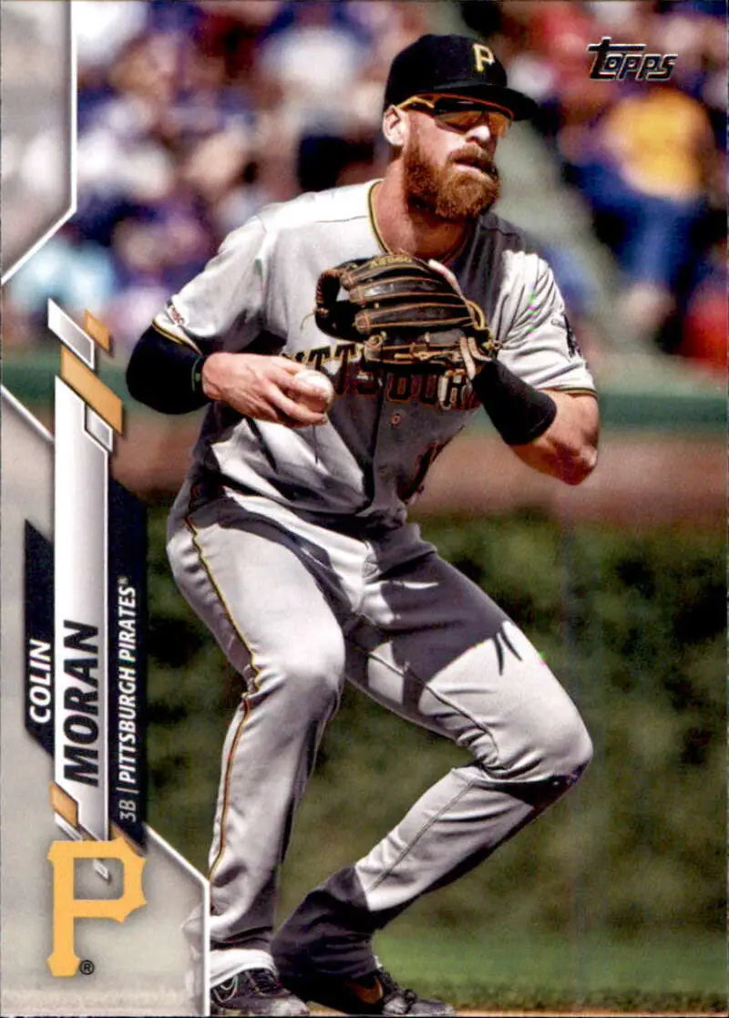 2020 Topps #489 Colin Moran NM-MT Pittsburgh Pirates Baseball Card - Baseball Card Single