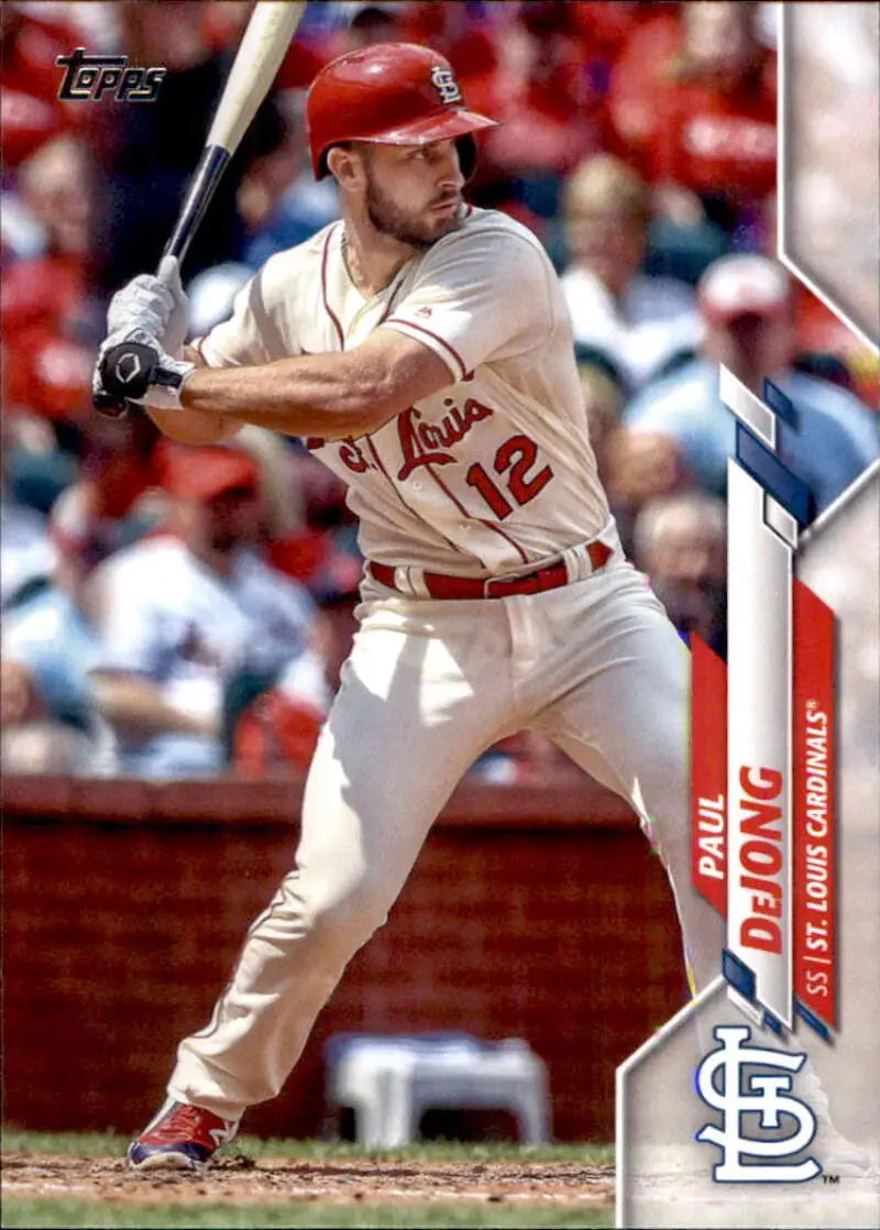 2020 Topps #492 Paul DeJong NM-MT St. Louis Cardinals Baseball Card - Baseball Card Single