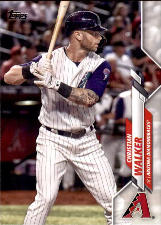 2020 Topps #493 Christian Walker NM-MT Arizona Diamondbacks Baseball Card - Baseball Card Single
