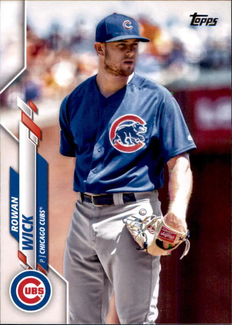 2020 Topps #494 Rowan Wick NM-MT Chicago Cubs Baseball Card - Baseball Card Single