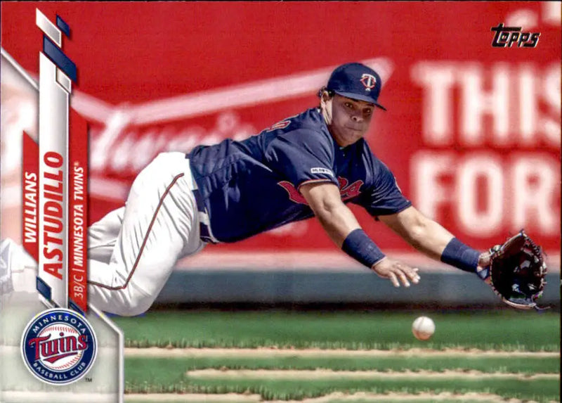 2020 Topps #502 Willians Astudillo NM-MT Minnesota Twins Baseball Card - Baseball Card Single