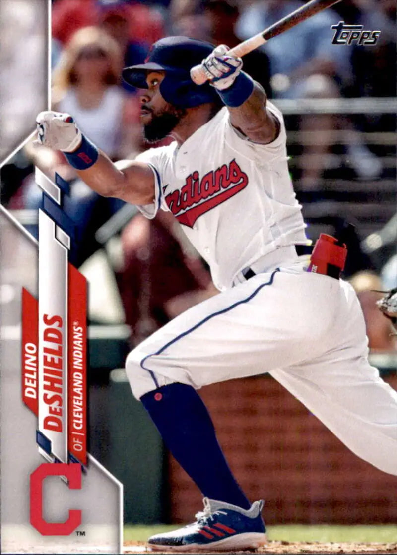 2020 Topps #506 Delino DeShields NM-MT Cleveland Indians Baseball Card - Baseball Card Single