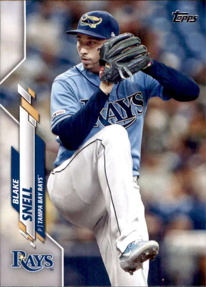 2020 Topps #507 Blake Snell NM-MT Tampa Bay Rays Baseball Card - Baseball Card Single