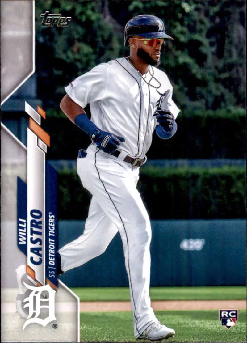 2020 Topps #509 Willi Castro NM-MT RC Rookie Detroit Tigers Baseball Card - Baseball Card Single