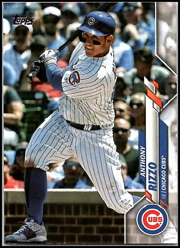 2020 Topps #51 Anthony Rizzo NM-MT Chicago Cubs Baseball Card - Baseball Card Single