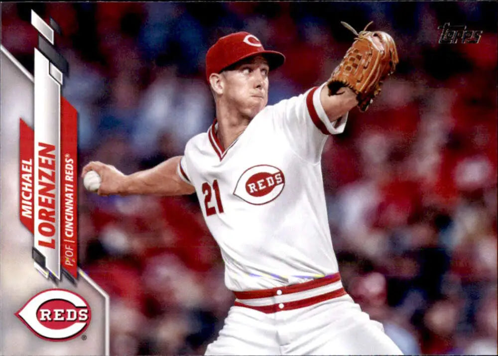 2020 Topps #510 Michael Lorenzen NM-MT Cincinnati Reds Baseball Card - Baseball Card Single