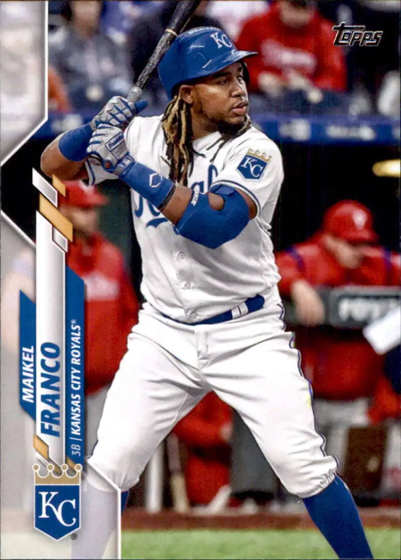 2020 Topps #515 Maikel Franco NM-MT Kansas City Royals Baseball Card - Baseball Card Single