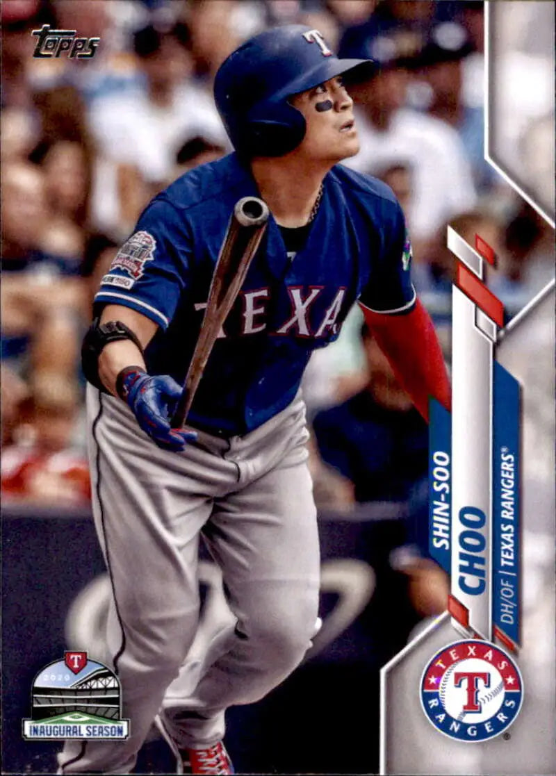2020 Topps #518 Shin-Soo Choo NM-MT Texas Rangers Baseball Card - Baseball Card Single