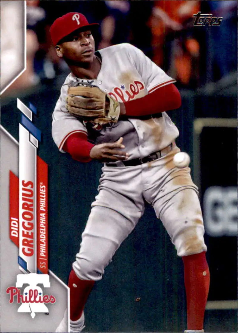 2020 Topps #519 Didi Gregorius NM-MT Philadelphia Phillies Baseball Card - Baseball Card Single
