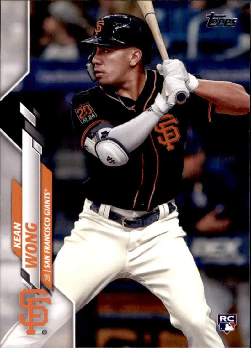 2020 Topps #540 Kean Wong NM-MT RC Rookie San Francisco Giants Baseball Card - Baseball Card Single