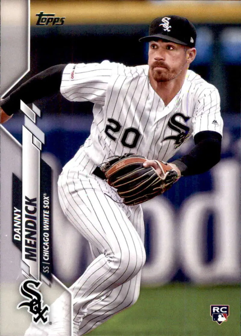 2020 Topps #541 Danny Mendick NM-MT RC Rookie Chicago White Sox Baseball Card - Baseball Card Single