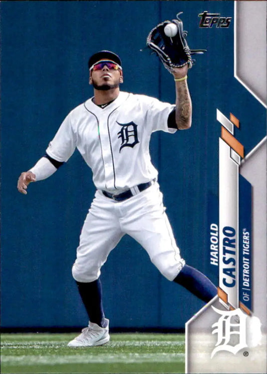 2020 Topps #543 Harold Castro NM-MT Detroit Tigers Baseball Card - Baseball Card Single