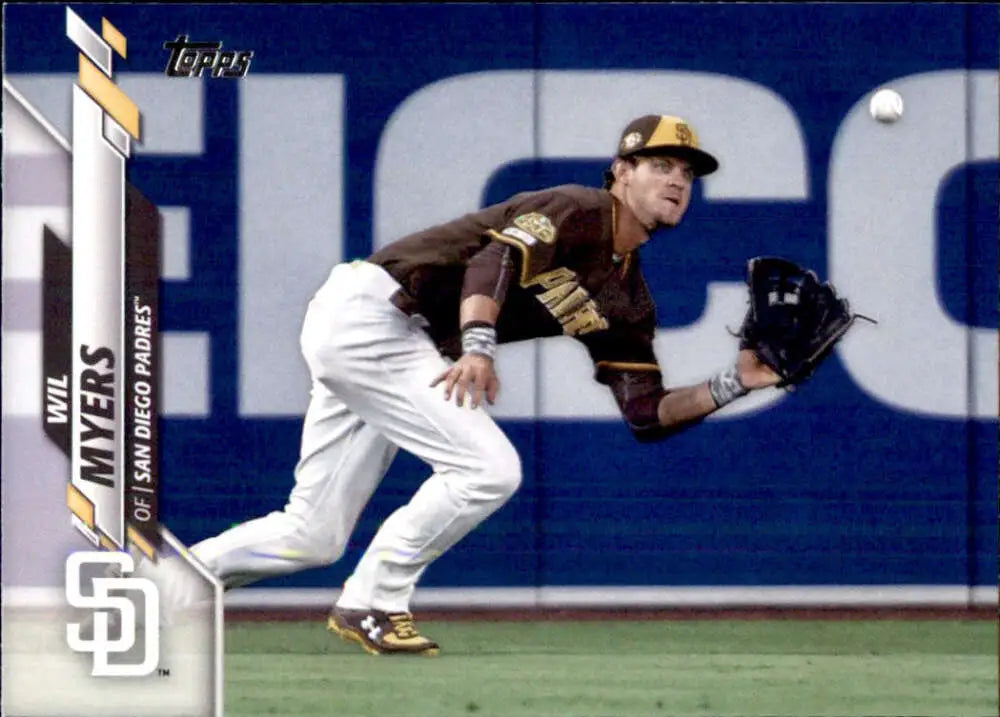 2020 Topps #544 Wil Myers NM-MT San Diego Padres Baseball Card - Baseball Card Single