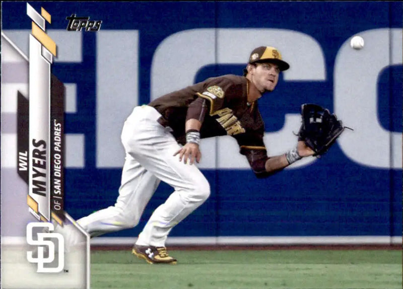2020 Topps #544 Wil Myers NM-MT San Diego Padres Baseball Card - Baseball Card Single