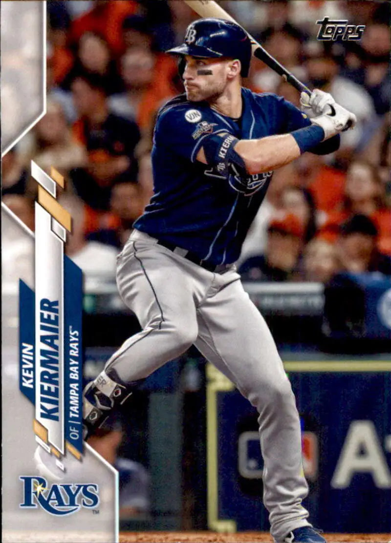 2020 Topps #545 Kevin Kiermaier NM-MT Tampa Bay Rays Baseball Card - Baseball Card Single