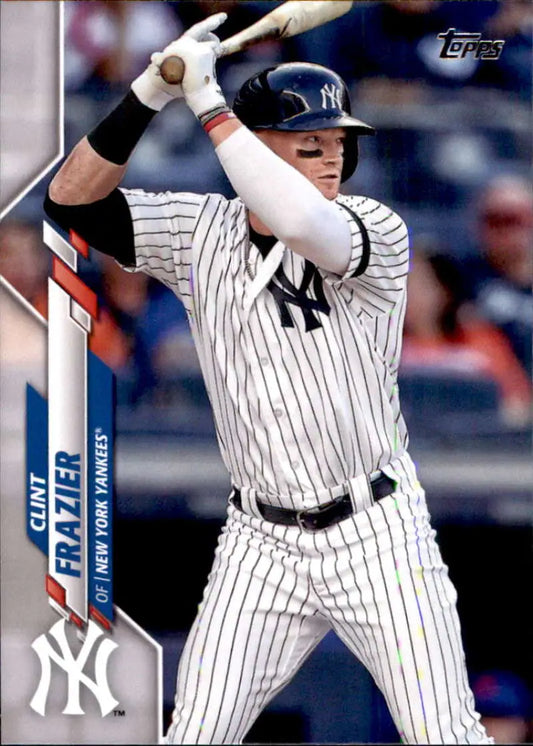 2020 Topps #551 Clint Frazier NM-MT New York Yankees Baseball Card - Baseball Card Single