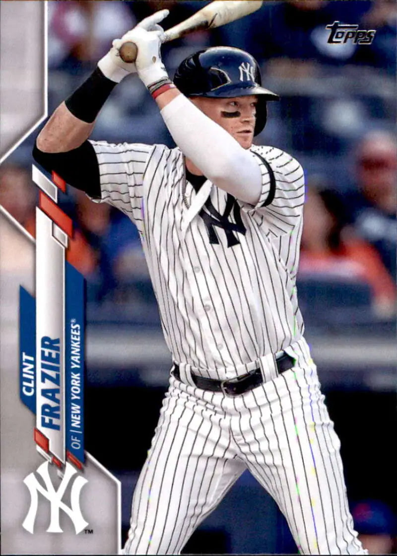 2020 Topps #551 Clint Frazier NM-MT New York Yankees Baseball Card - Baseball Card Single