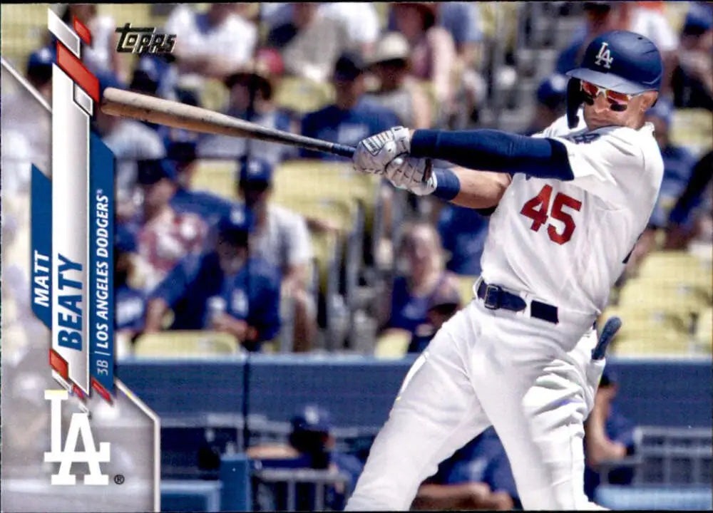 2020 Topps #564 Matt Beaty NM-MT Los Angeles Dodgers Baseball Card - Baseball Card Single