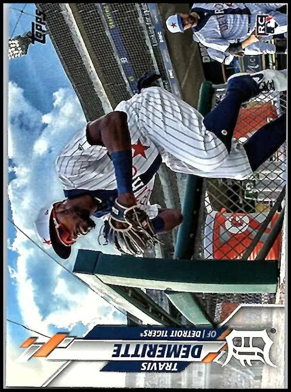 2020 Topps #57 Travis Demeritte NM-MT RC Rookie Detroit Tigers Baseball Card - Baseball Card Single