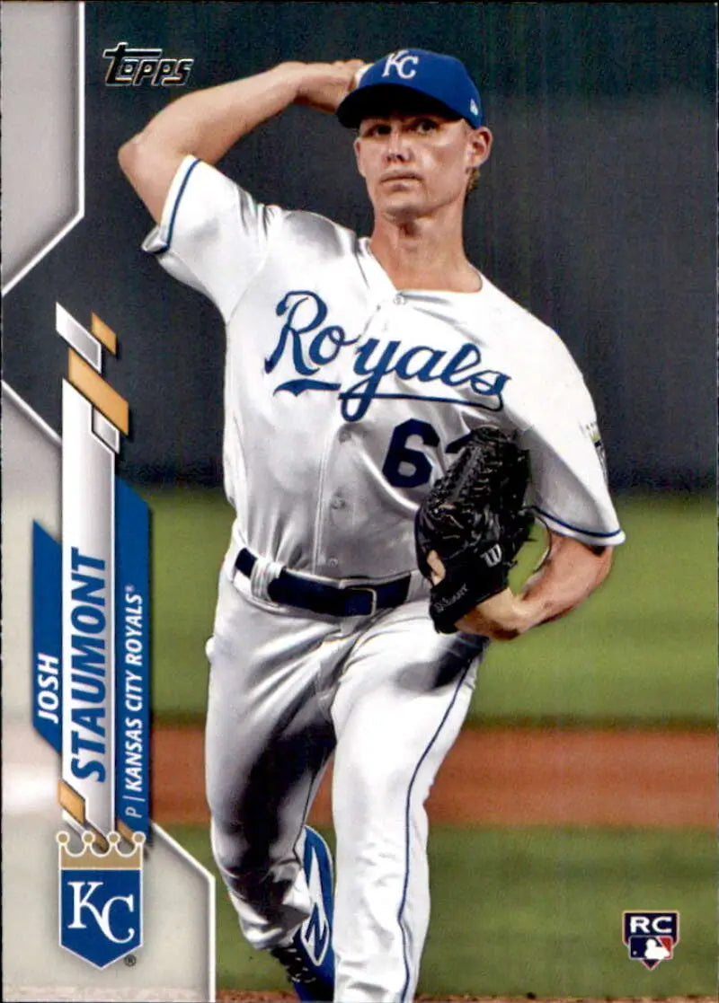 2020 Topps #583 Josh Staumont NM-MT RC Rookie Kansas City Royals Baseball Card - Baseball Card Single