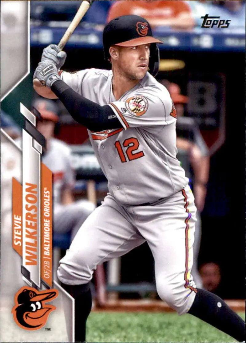 2020 Topps #586 Stevie Wilkerson NM-MT Baltimore Orioles Baseball Card - Baseball Card Single