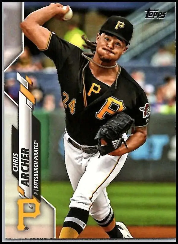 2020 Topps #59 Chris Archer NM-MT Pittsburgh Pirates Baseball Card - Baseball Card Single