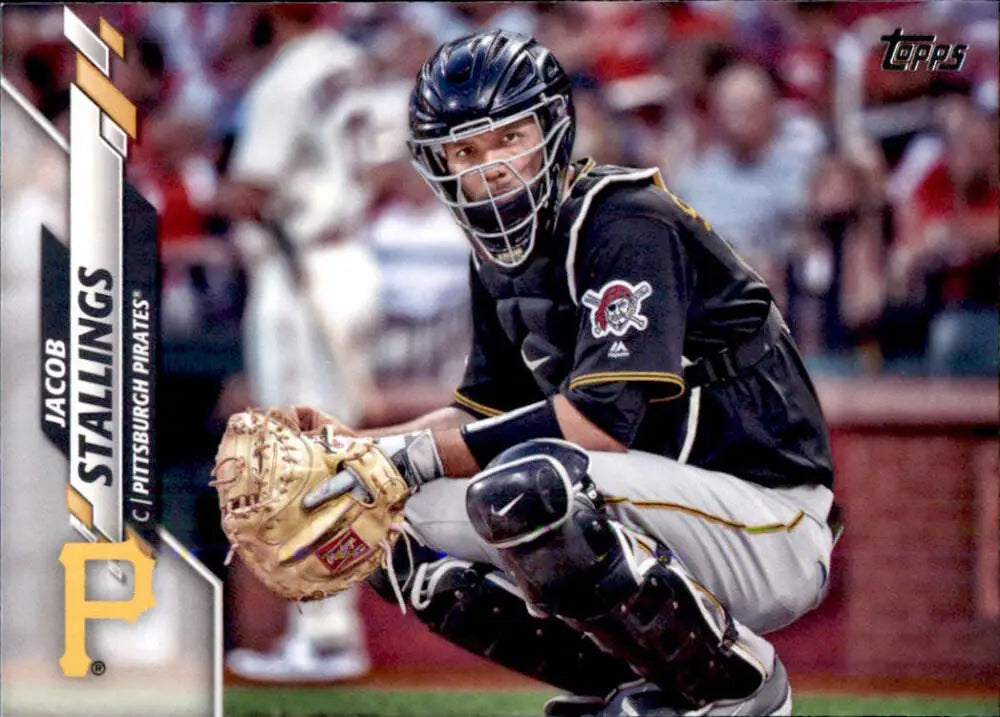 2020 Topps #598 Jacob Stallings NM-MT Pittsburgh Pirates Baseball Card - Baseball Card Single