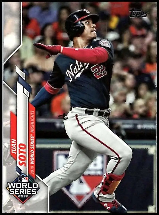 2020 Topps #6 Juan Soto NM-MT Washington Nationals Baseball Card - Baseball Card Single