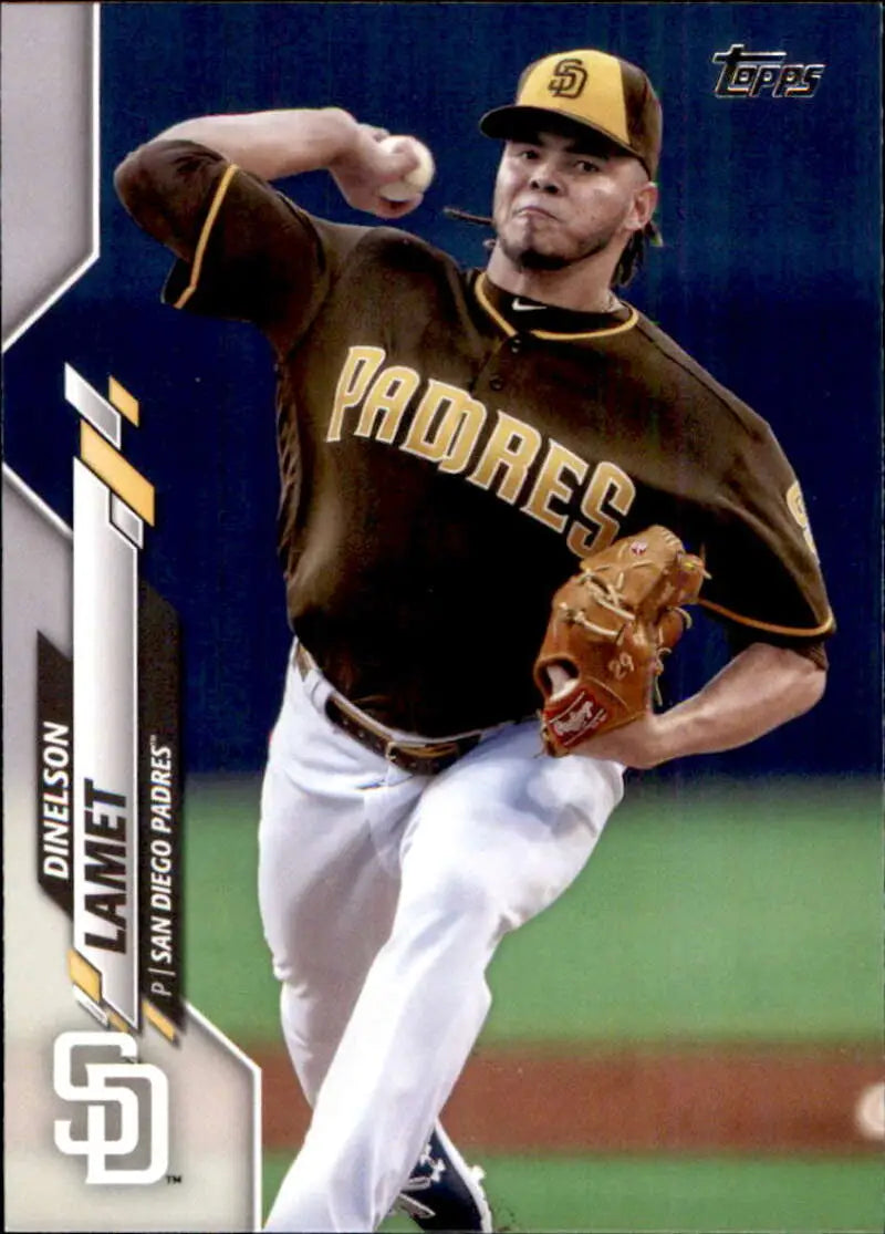 2020 Topps #603 Dinelson Lamet NM-MT San Diego Padres Baseball Card - Baseball Card Single