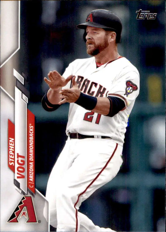 2020 Topps #605 Stephen Vogt NM-MT Arizona Diamondbacks Baseball Card - Baseball Card Single