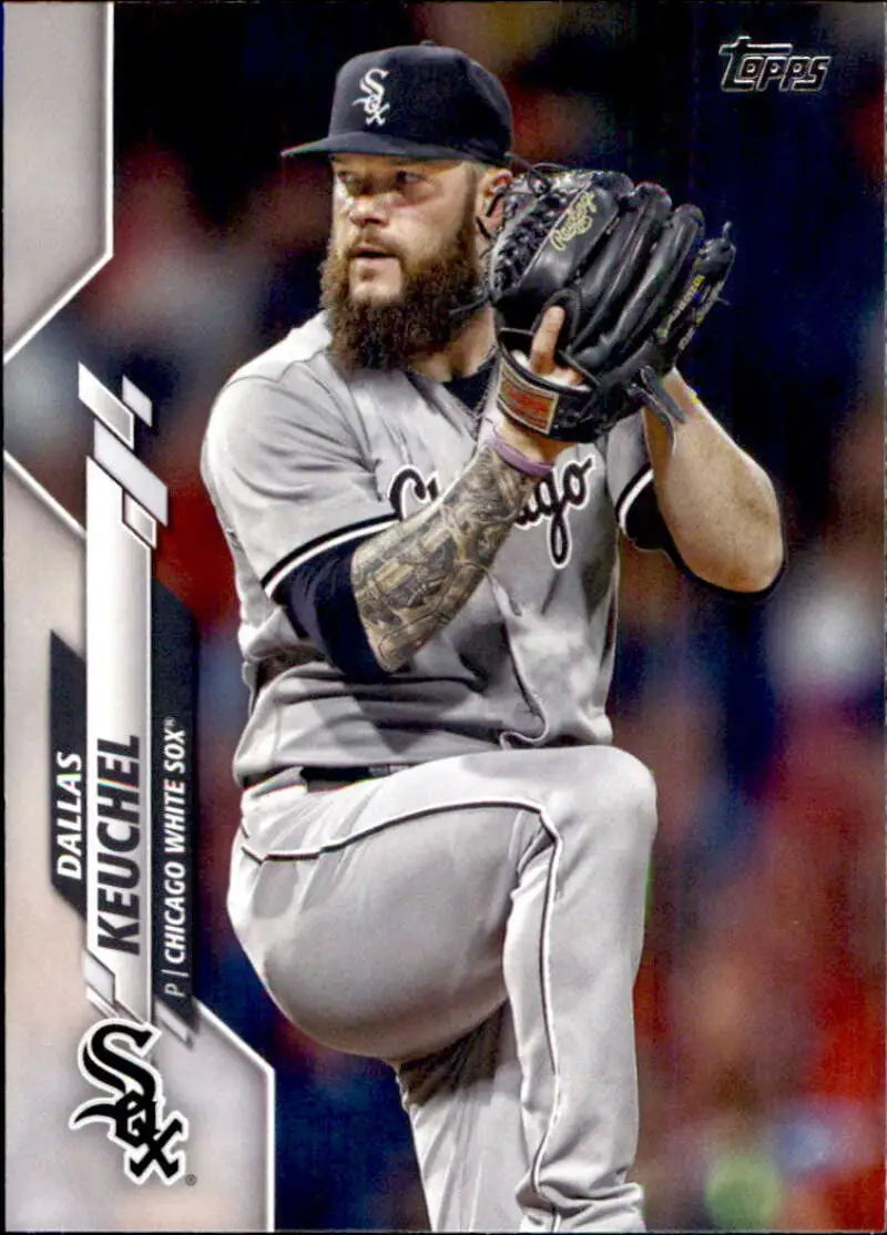 2020 Topps #621 Dallas Keuchel NM-MT Chicago White Sox Baseball Card - Baseball Card Single