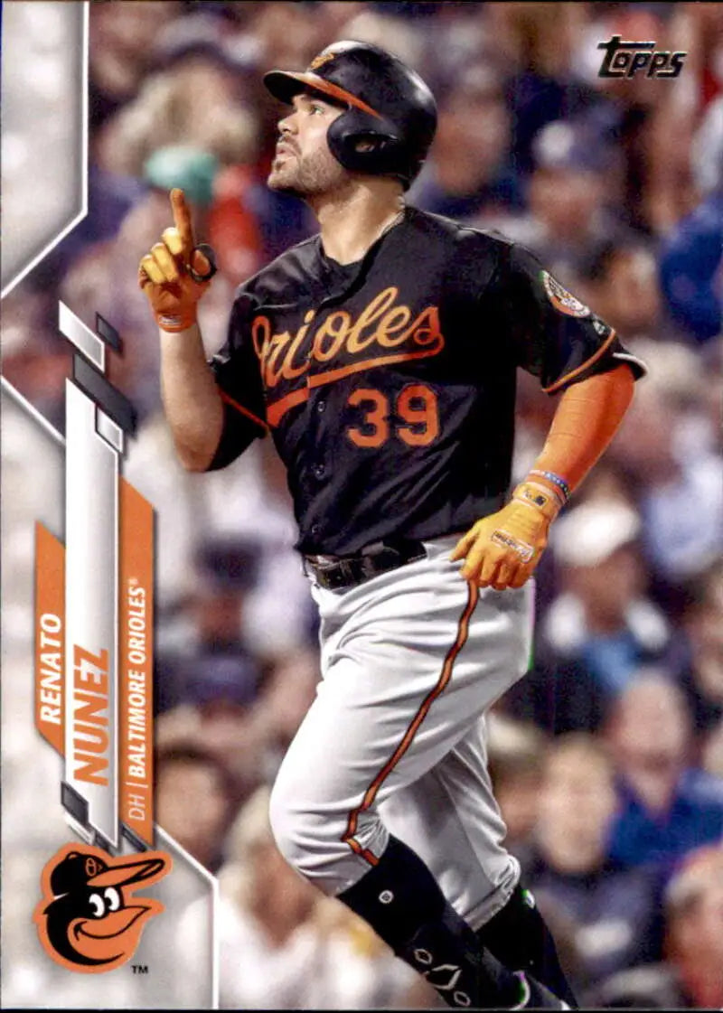 2020 Topps #624 Renato Nunez NM-MT Baltimore Orioles Baseball Card - Baseball Card Single