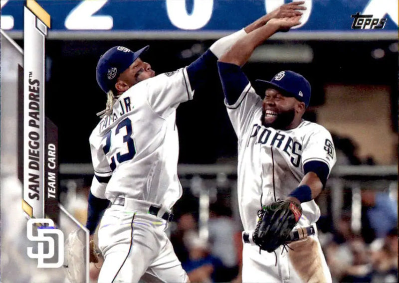 2020 Topps #634 San Diego Padres NM-MT San Diego Padres Baseball Card - Baseball Card Single