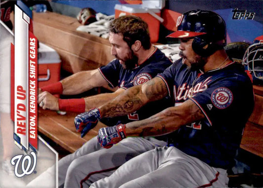 2020 Topps #640 Rev’d Up NM-MT Washington Nationals Baseball Card - Baseball Card Single