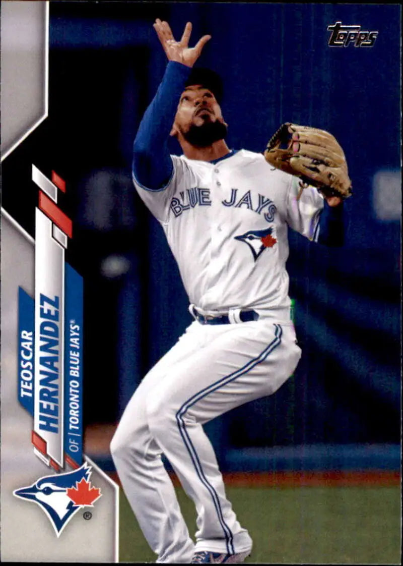 2020 Topps #644 Teoscar Hernandez NM-MT Toronto Blue Jays Baseball Card - Baseball Card Single