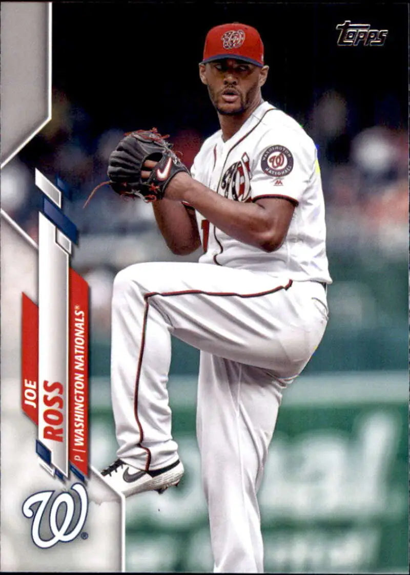 2020 Topps #647 Joe Ross NM-MT Washington Nationals Baseball Card - Baseball Card Single