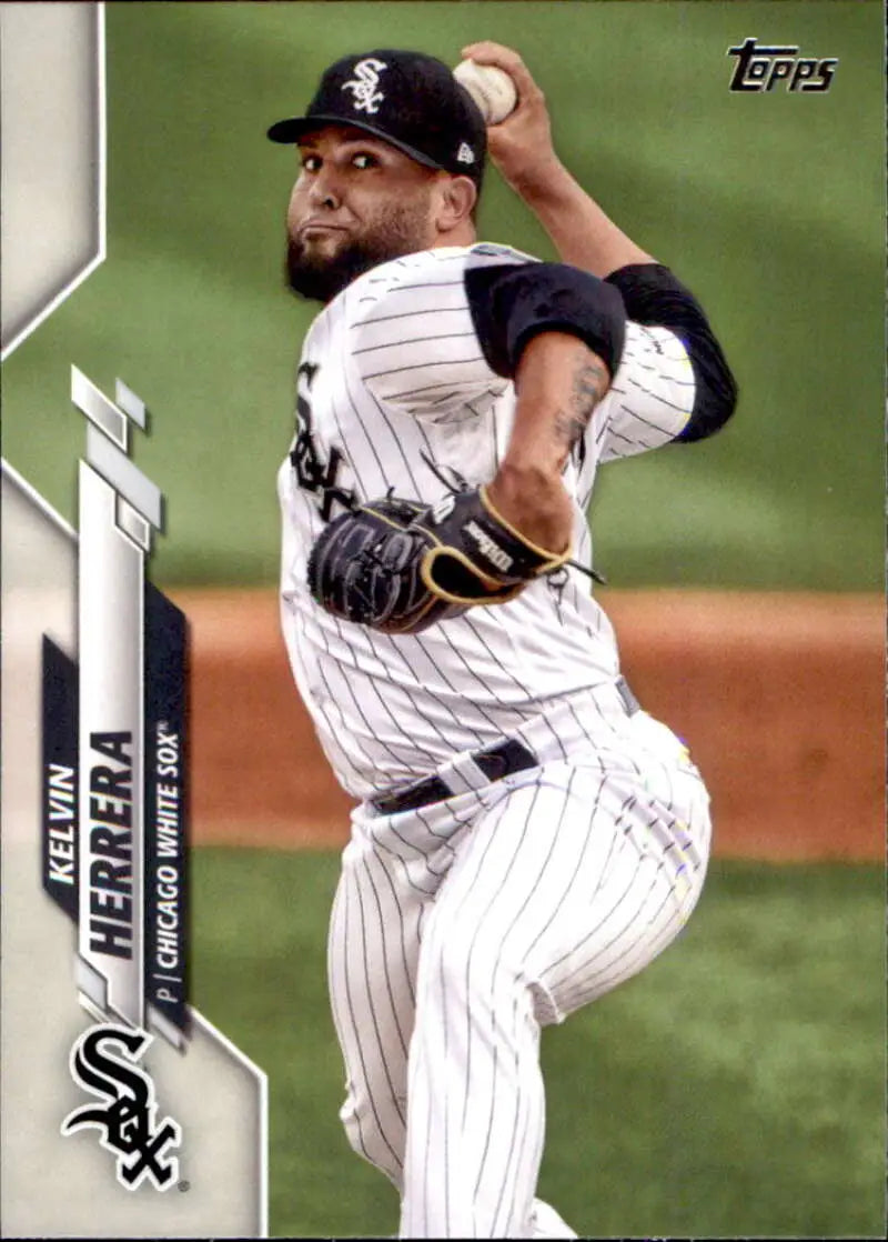 2020 Topps #650 Kelvin Herrera NM-MT Chicago White Sox Baseball Card - Baseball Card Single