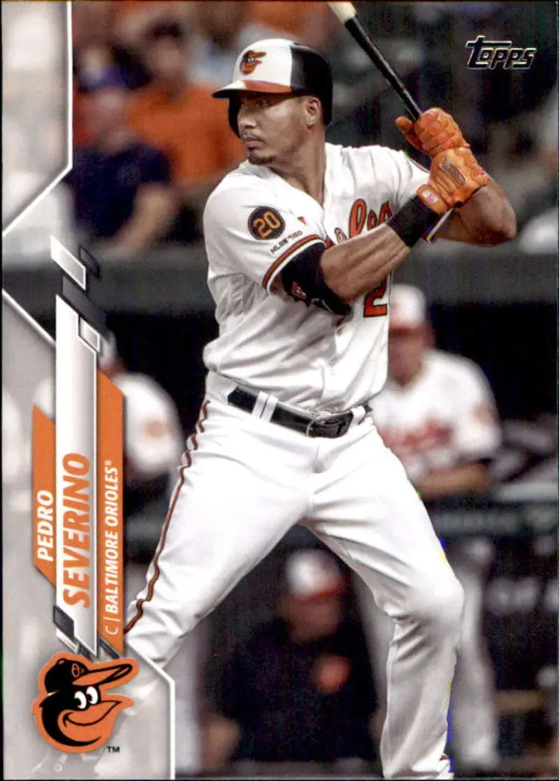 2020 Topps #652 Pedro Severino NM-MT Baltimore Orioles Baseball Card - Baseball Card Single