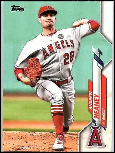 2020 Topps #66 Andrew Heaney NM-MT Angels - Baseball Card Single