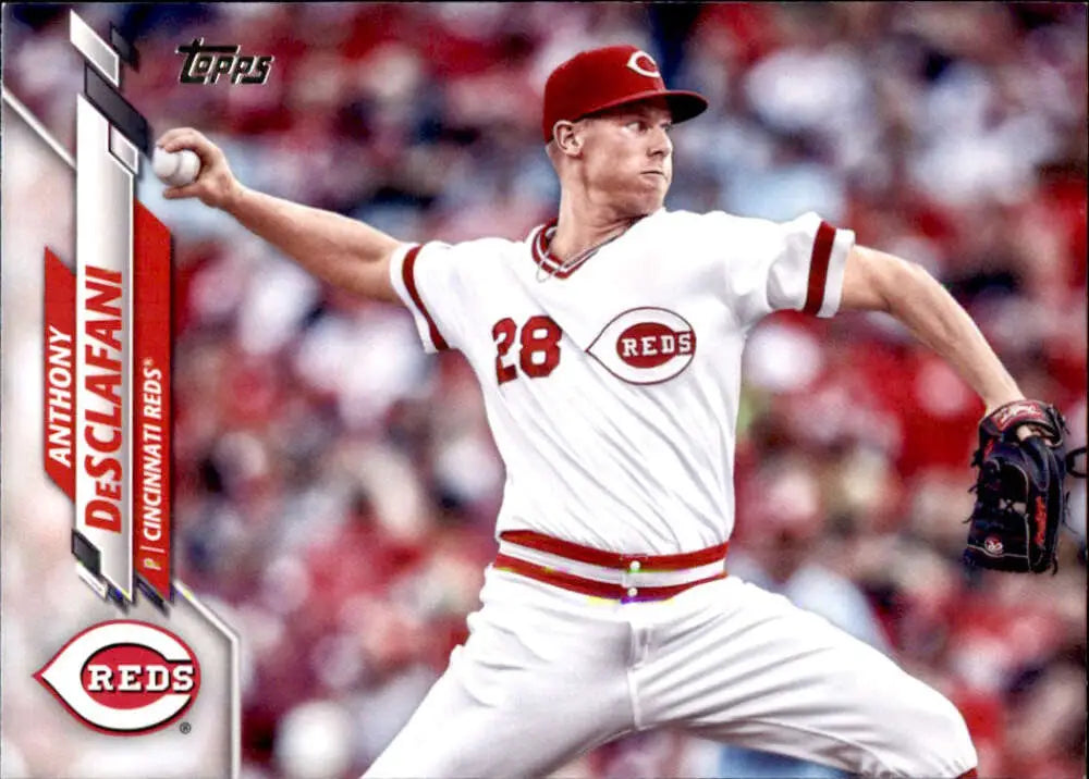 2020 Topps #673 Anthony DeSclafani NM-MT Cincinnati Reds Baseball Card - Baseball Card Single