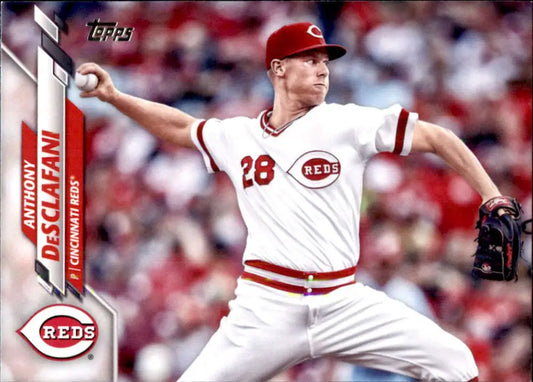 2020 Topps #673 Anthony DeSclafani NM-MT Cincinnati Reds Baseball Card - Baseball Card Single