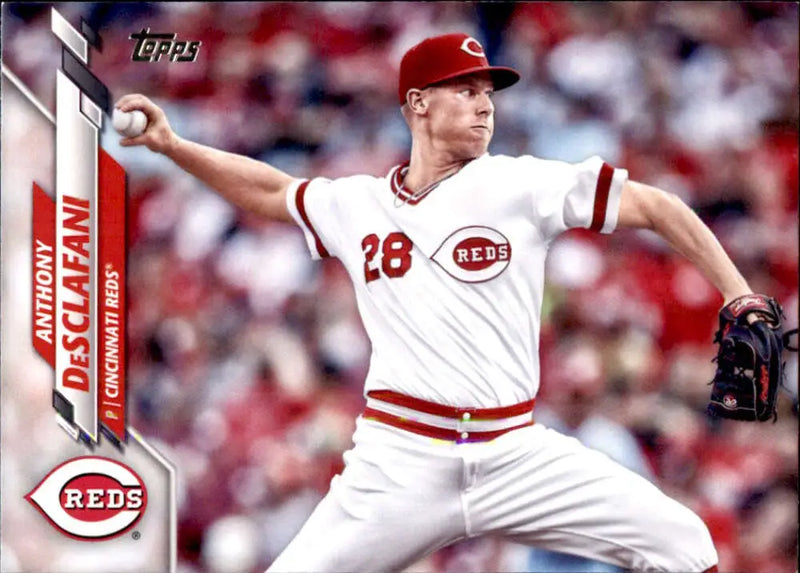 2020 Topps #673 Anthony DeSclafani NM-MT Cincinnati Reds Baseball Card - Baseball Card Single