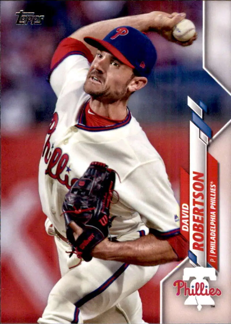 2020 Topps #675 David Robertson NM-MT Philadelphia Phillies Baseball Card - Baseball Card Single