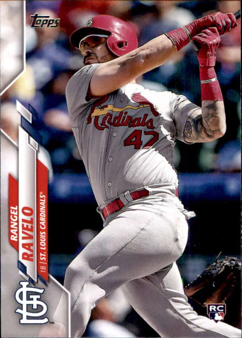 2020 Topps #676 Rangel Ravelo NM-MT RC Rookie St. Louis Cardinals Baseball Card - Baseball Card Single