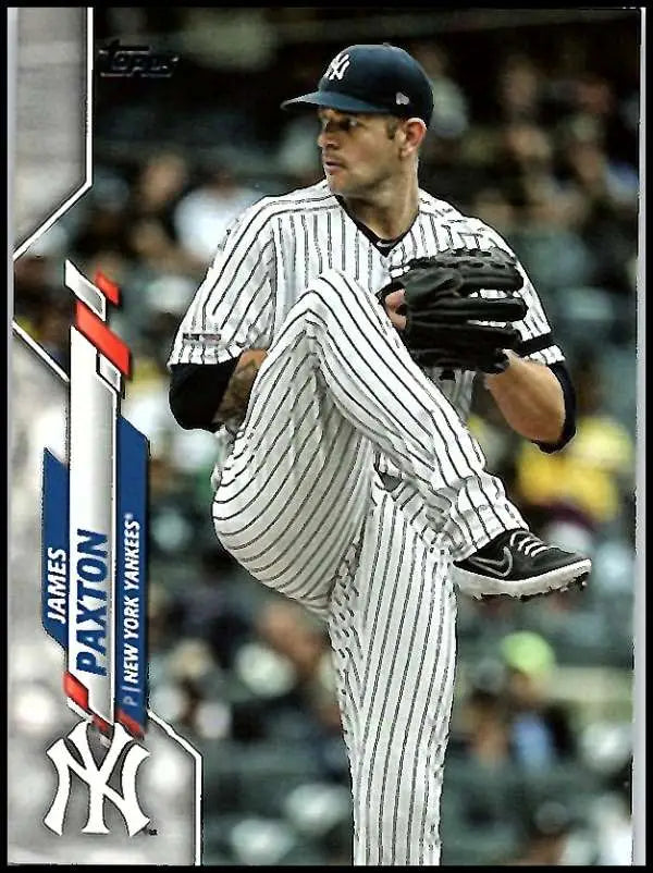 2020 Topps #68 James Paxton NM-MT New York Yankees Baseball Card - Baseball Card Single
