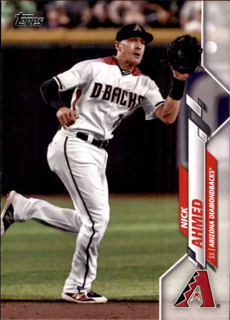2020 Topps #680 Nick Ahmed NM-MT Arizona Diamondbacks Baseball Card - Baseball Card Single