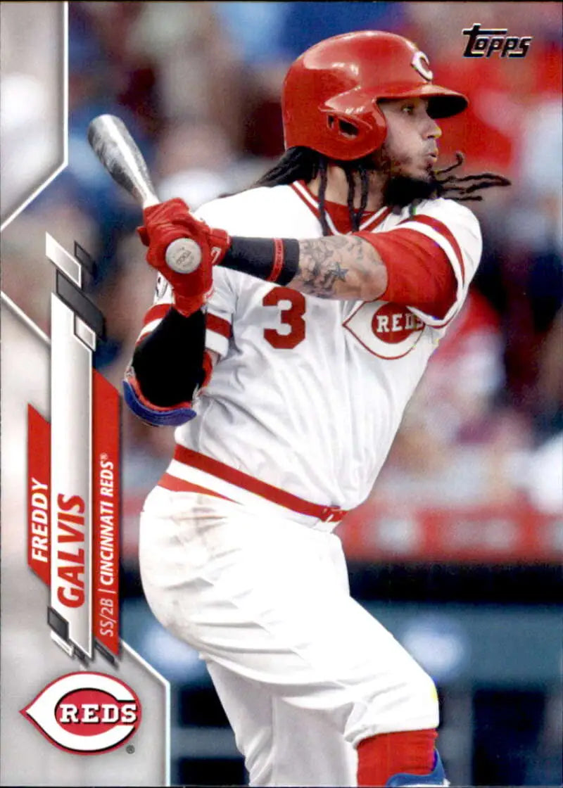2020 Topps #685 Freddy Galvis NM-MT Cincinnati Reds Baseball Card - Baseball Card Single
